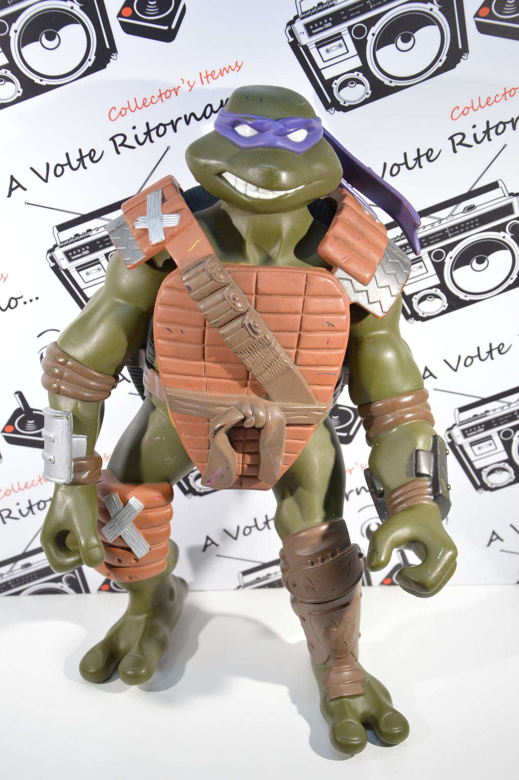 Donatello gigante 30 cm giant Donatello action figure Mirage studios 2004