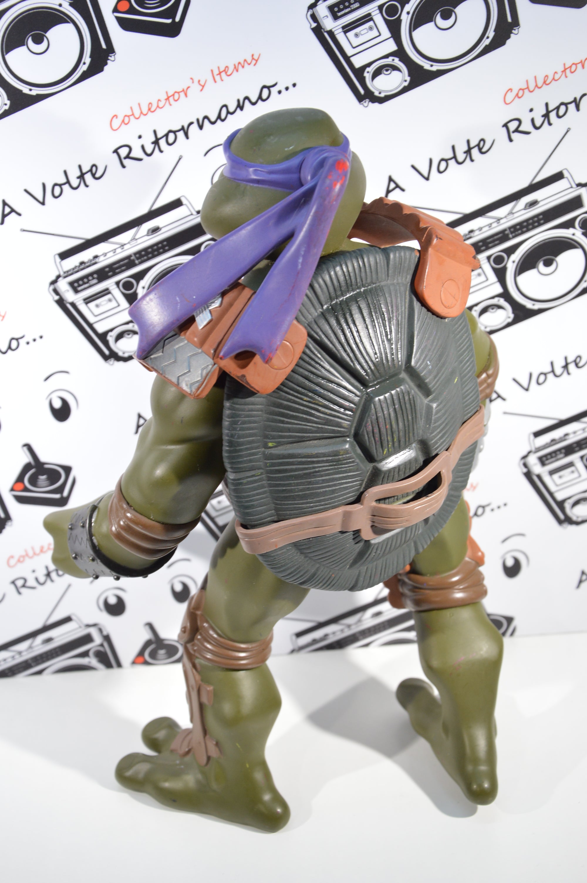 Donatello gigante 30 cm giant Donatello action figure Mirage studios 2004