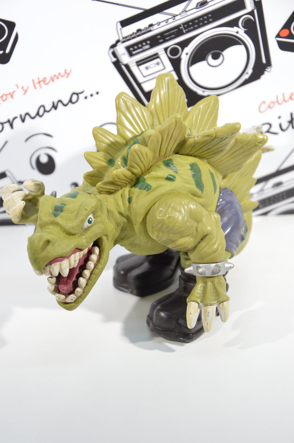 Extreme dinosaurs personaggio Stegz Mattel 1996 action figure