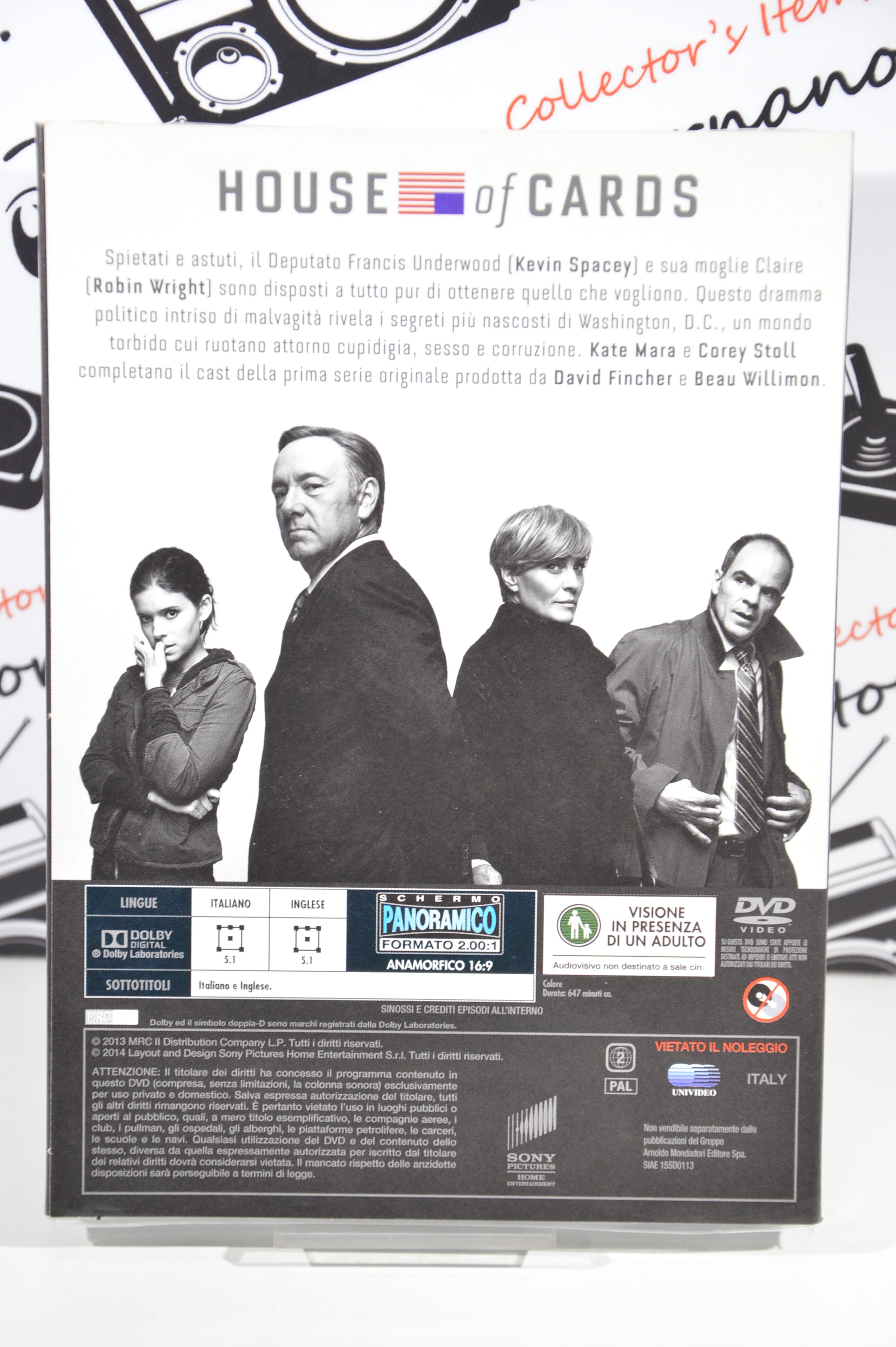 House of Cards stagione 1 Dvd nuovo sigillato