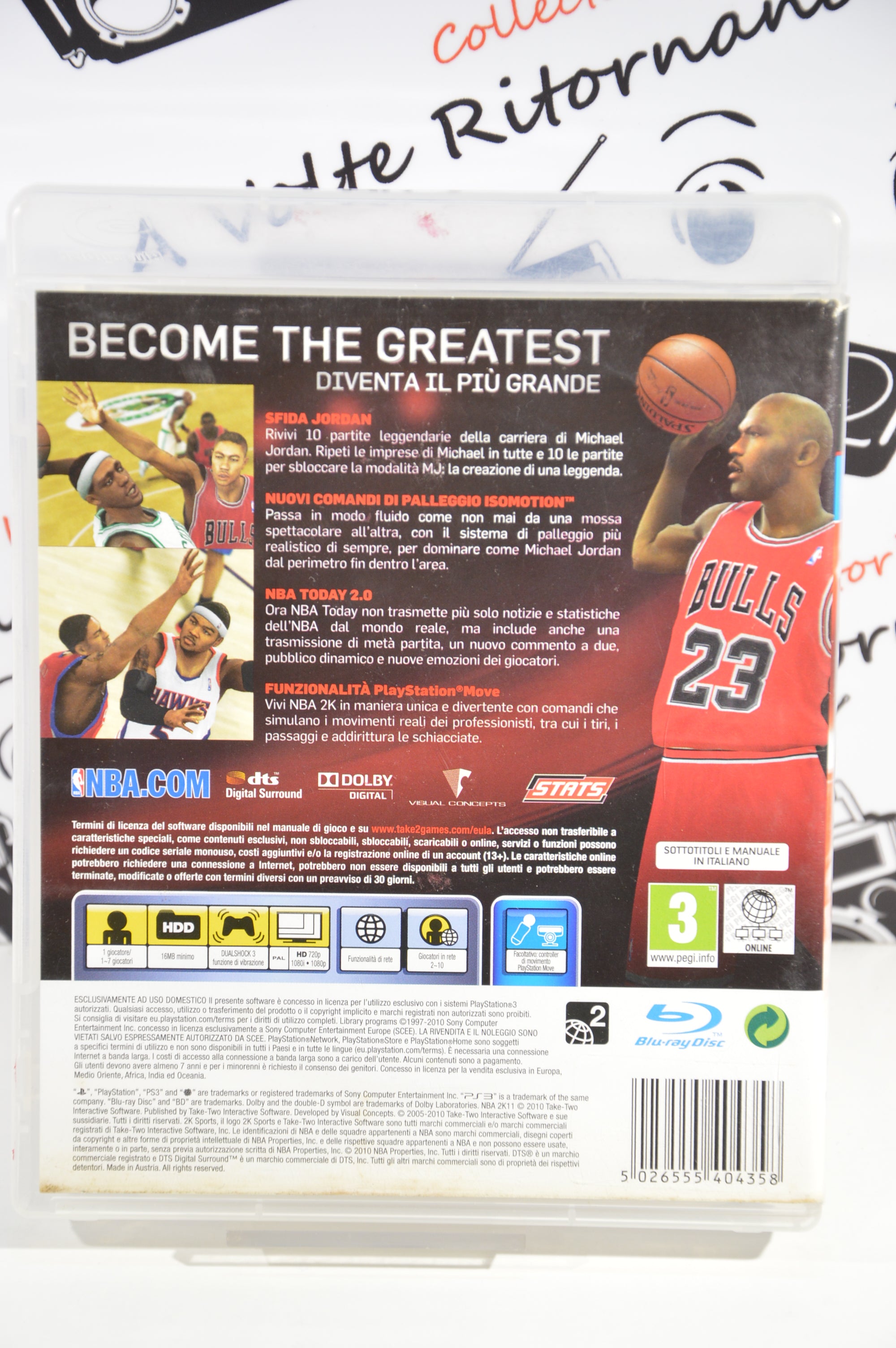 NBA 2K11 PS3 3+ multilingua