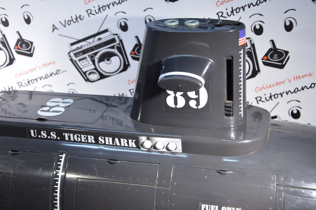 GI Joe Uss tiger shark submarine Funrise 2003 con suoni funzionanti