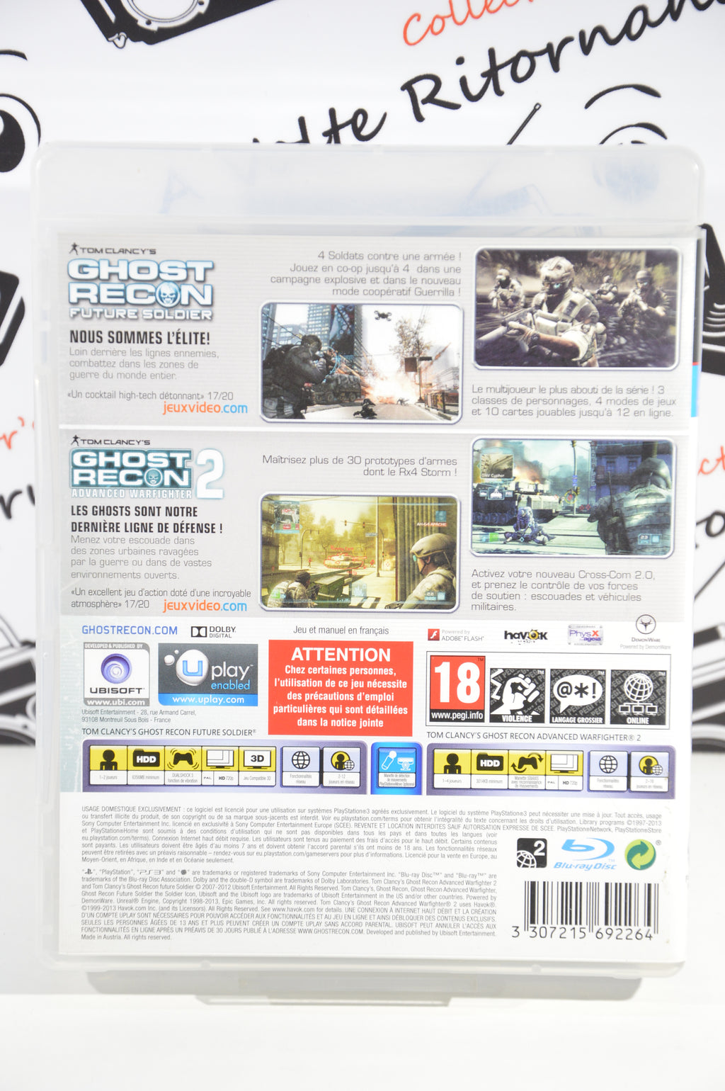 Tom Clancy's double pack PS3 18+ multilingua