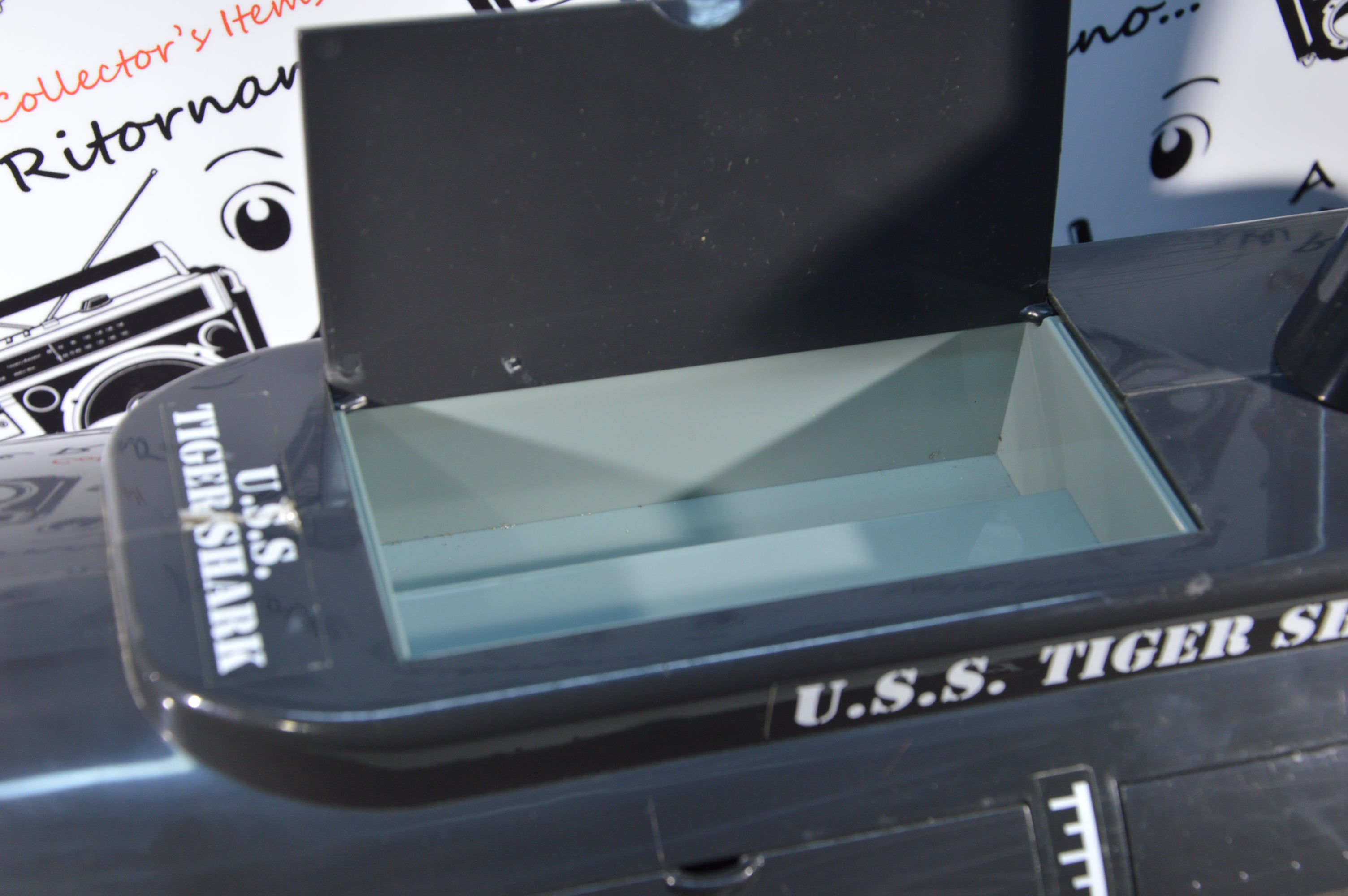 GI Joe Uss tiger shark submarine Funrise 2003 con suoni funzionanti