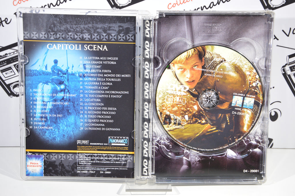 Giovanna d'Arco Dvd