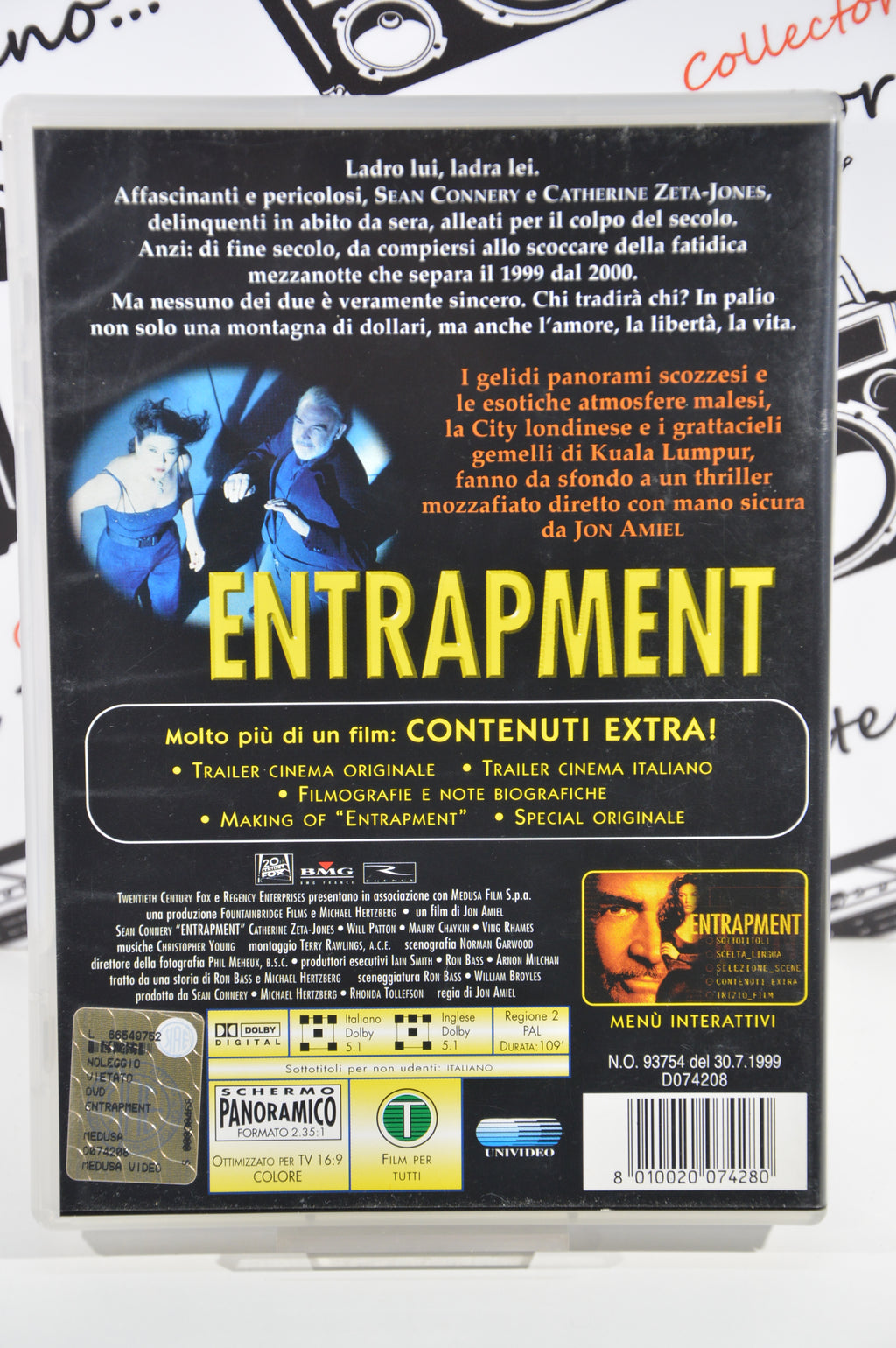Entrapment Dvd
