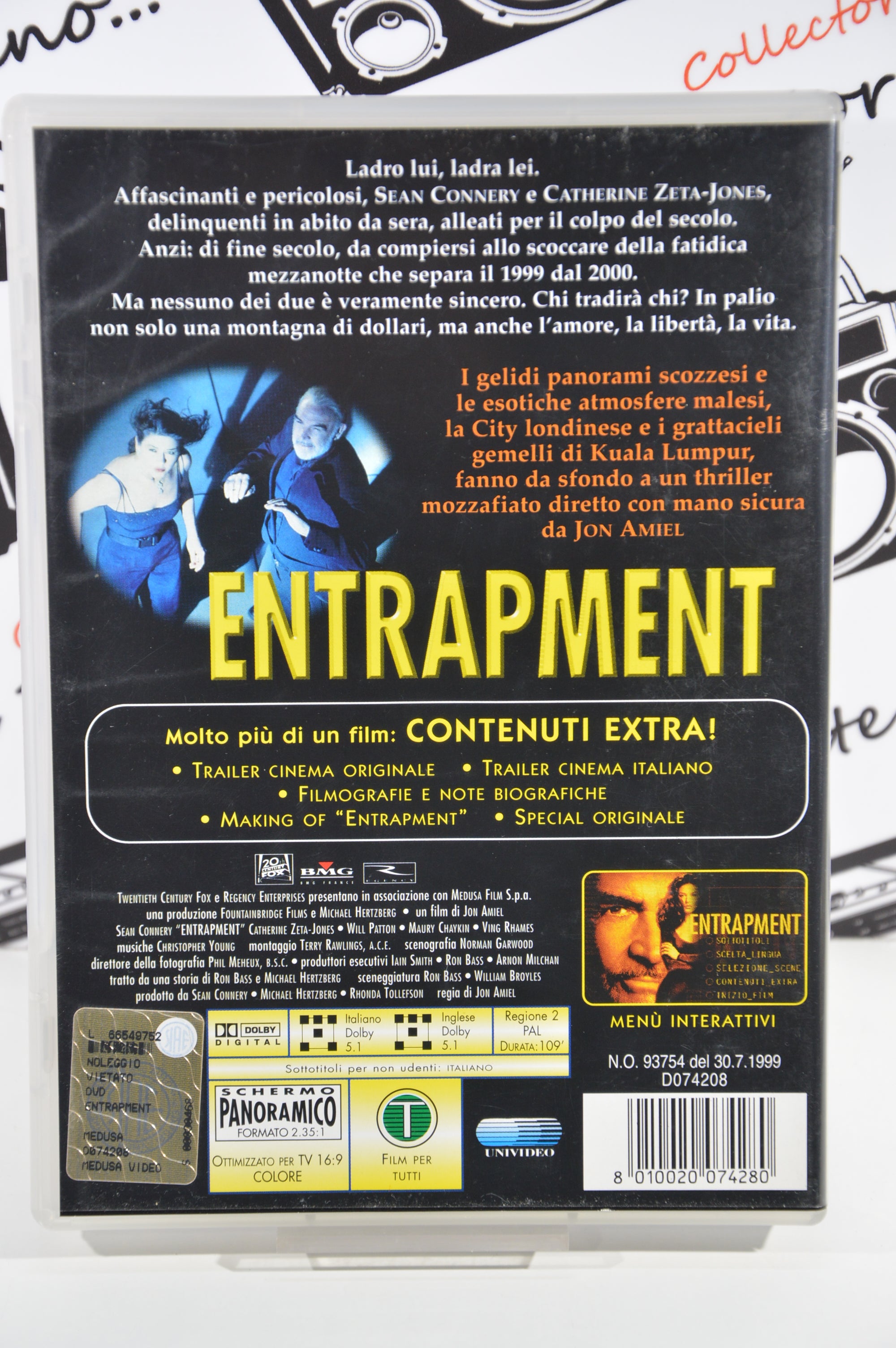 Entrapment Dvd