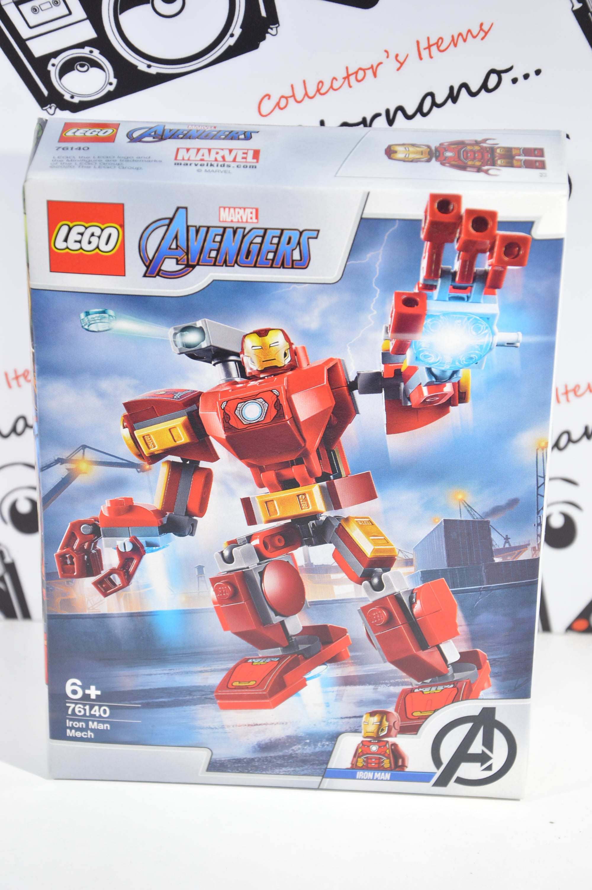 Lego Marvel 76140 Iron Man Mech 6+ nuovo sigillato