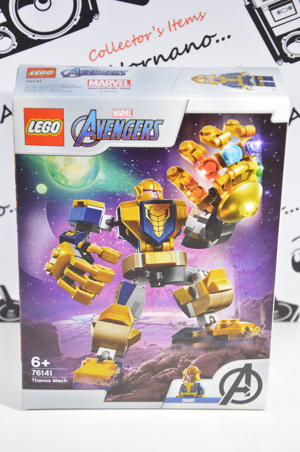 Lego Marvel 76141 Thanos Mech 6+ nuovo sigillato