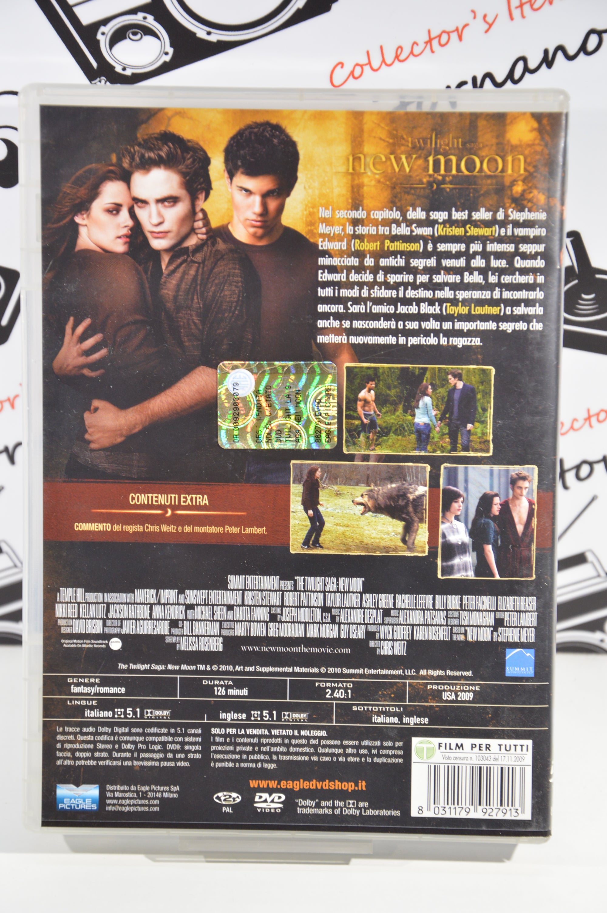 Twilight new moon Dvd