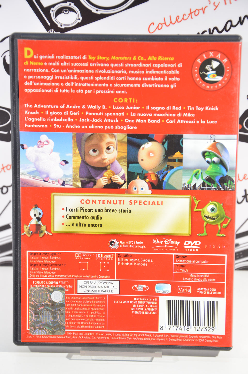 I corti Pixar volume 1 Dvd