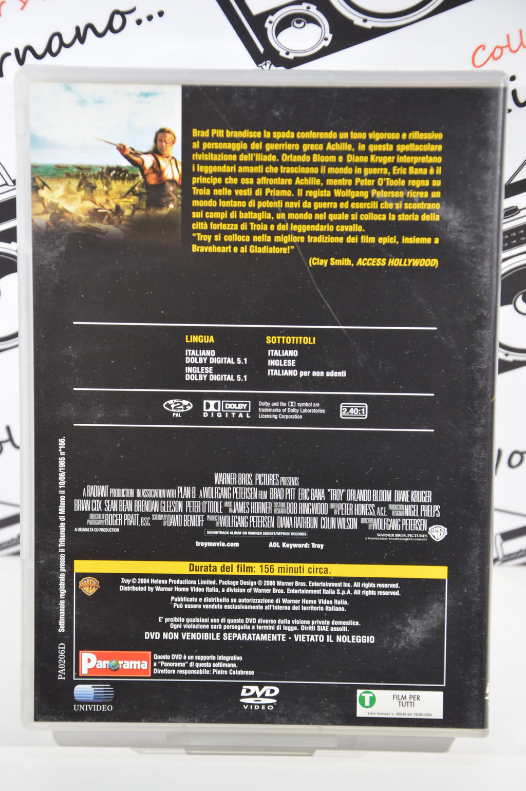 Troy Dvd