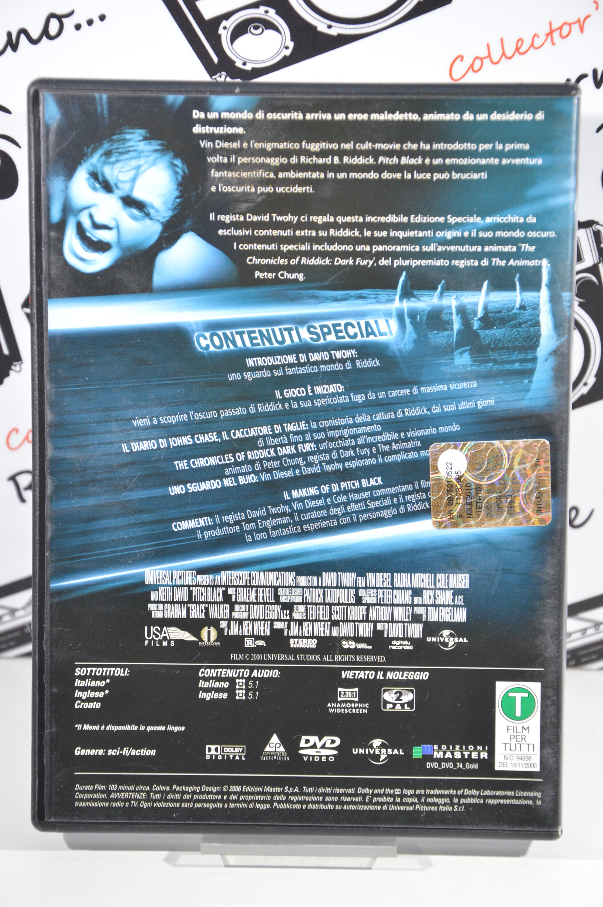 Pitch Black Dvd