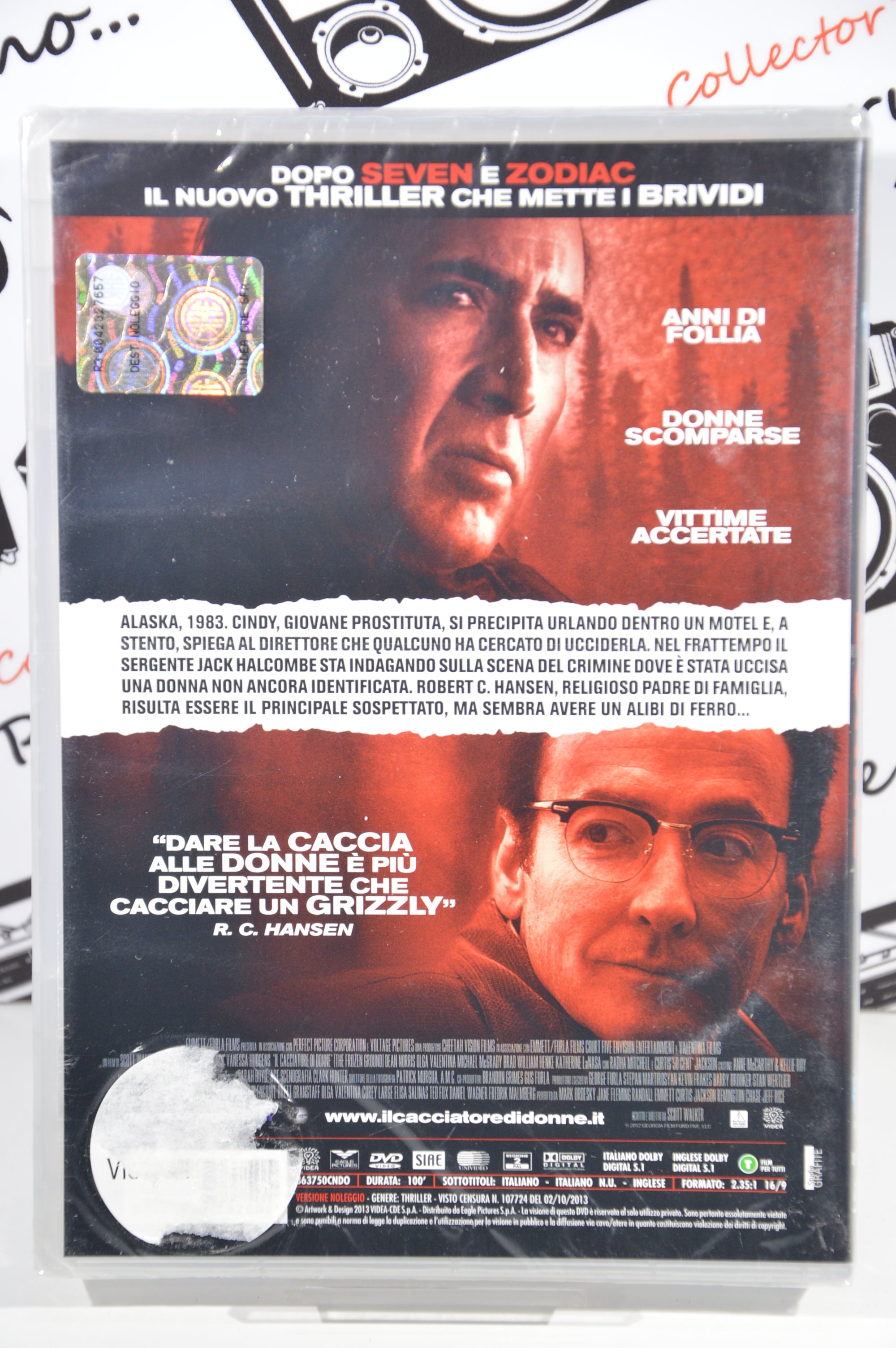 Il cacciatore di donne Dvd nuovo sigillato