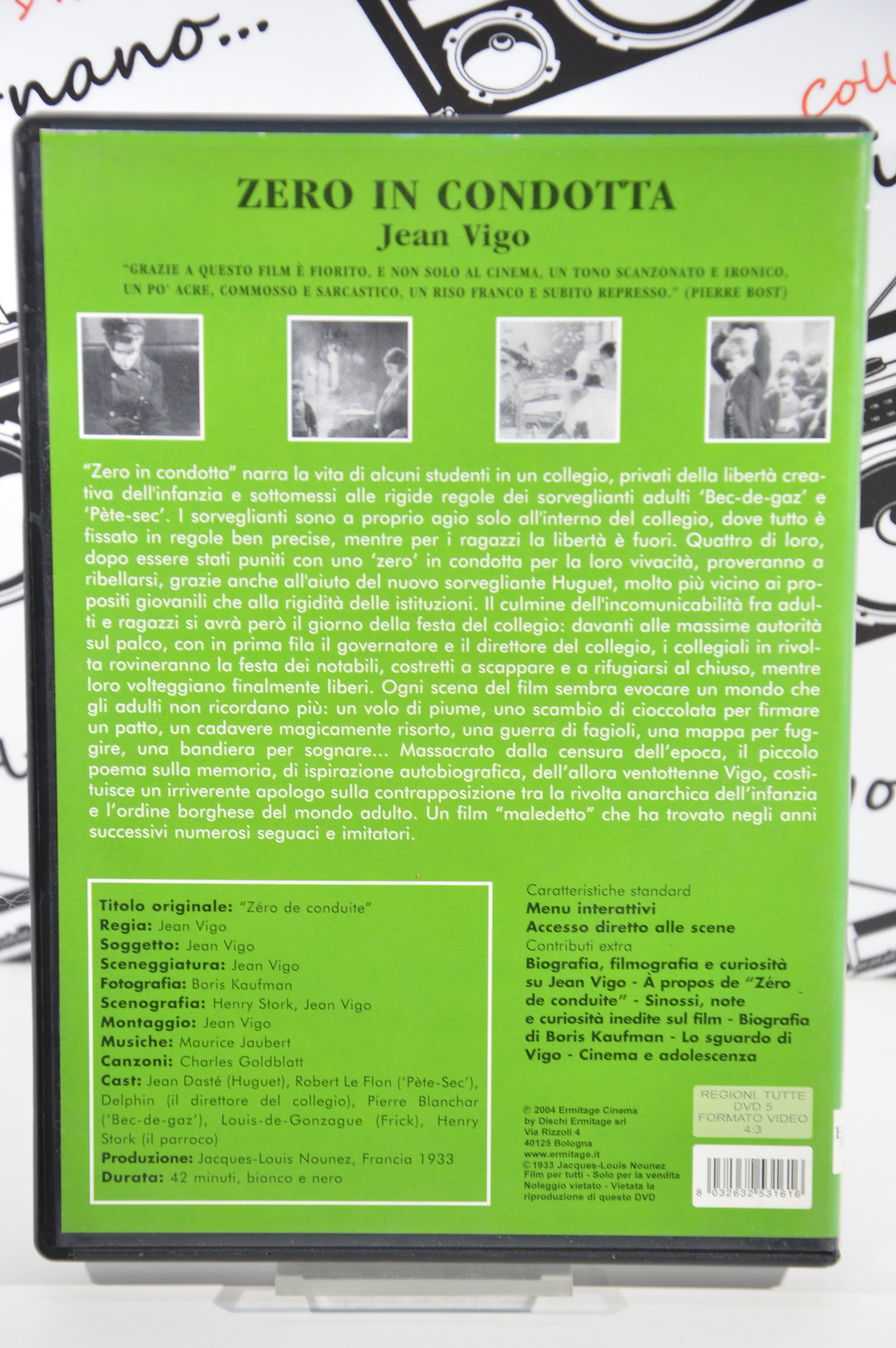 Zero in condotta Dvd