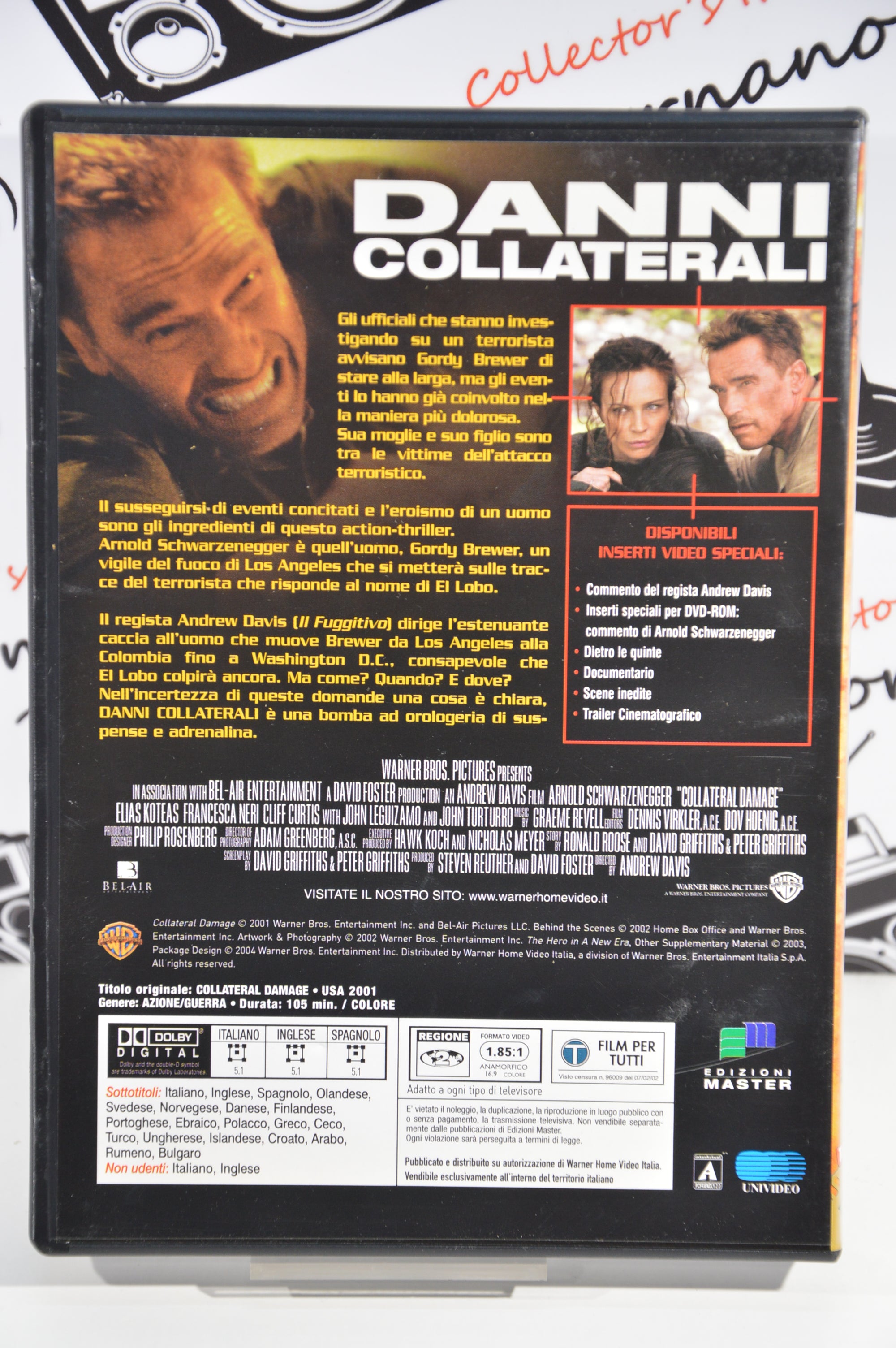 Danni collaterali Dvd