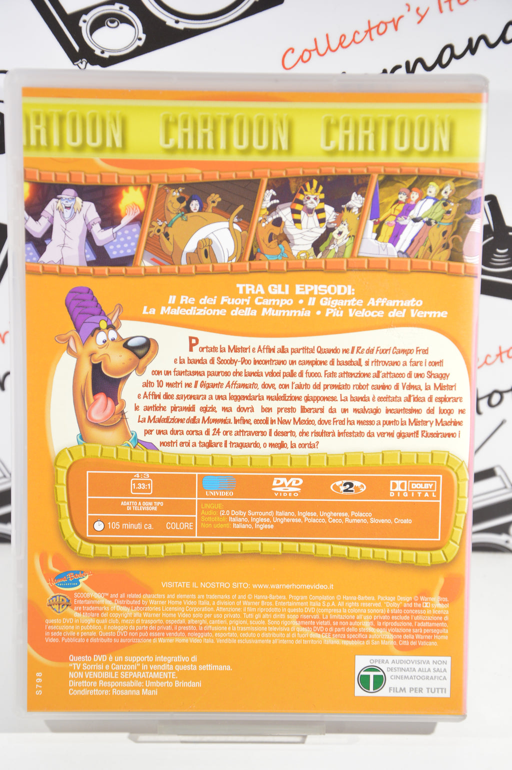 Scooby Doo La maledizione della mummia Dvd