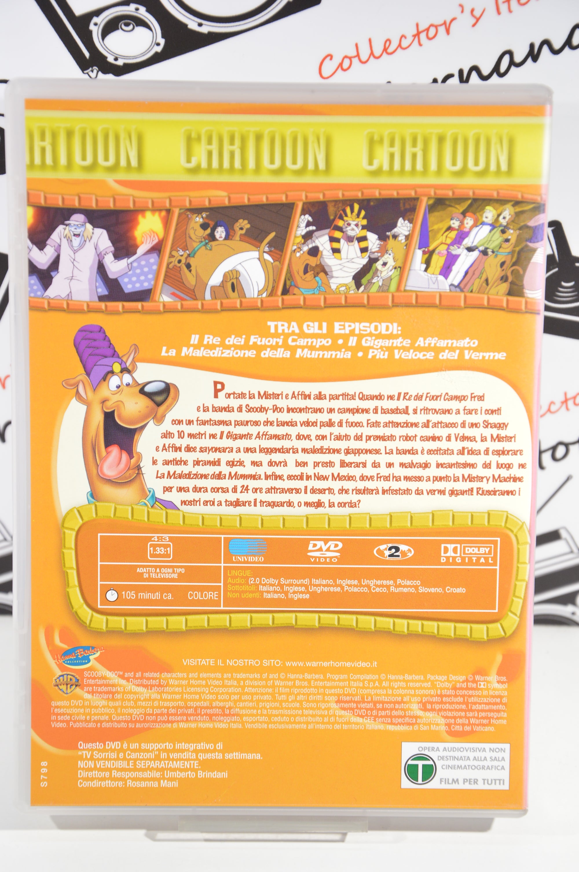 Scooby Doo La maledizione della mummia Dvd