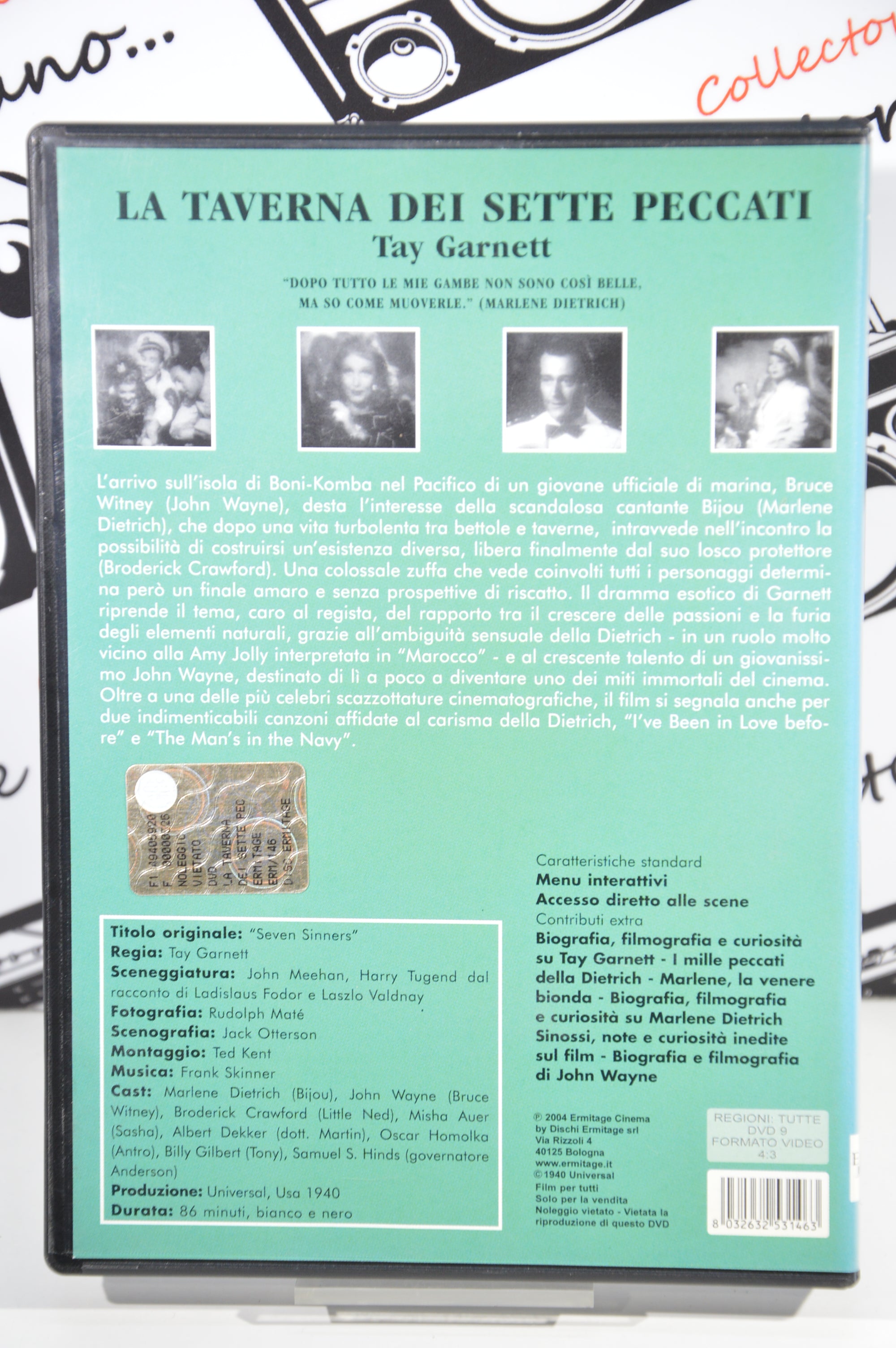 La taverna dei sette peccati Dvd