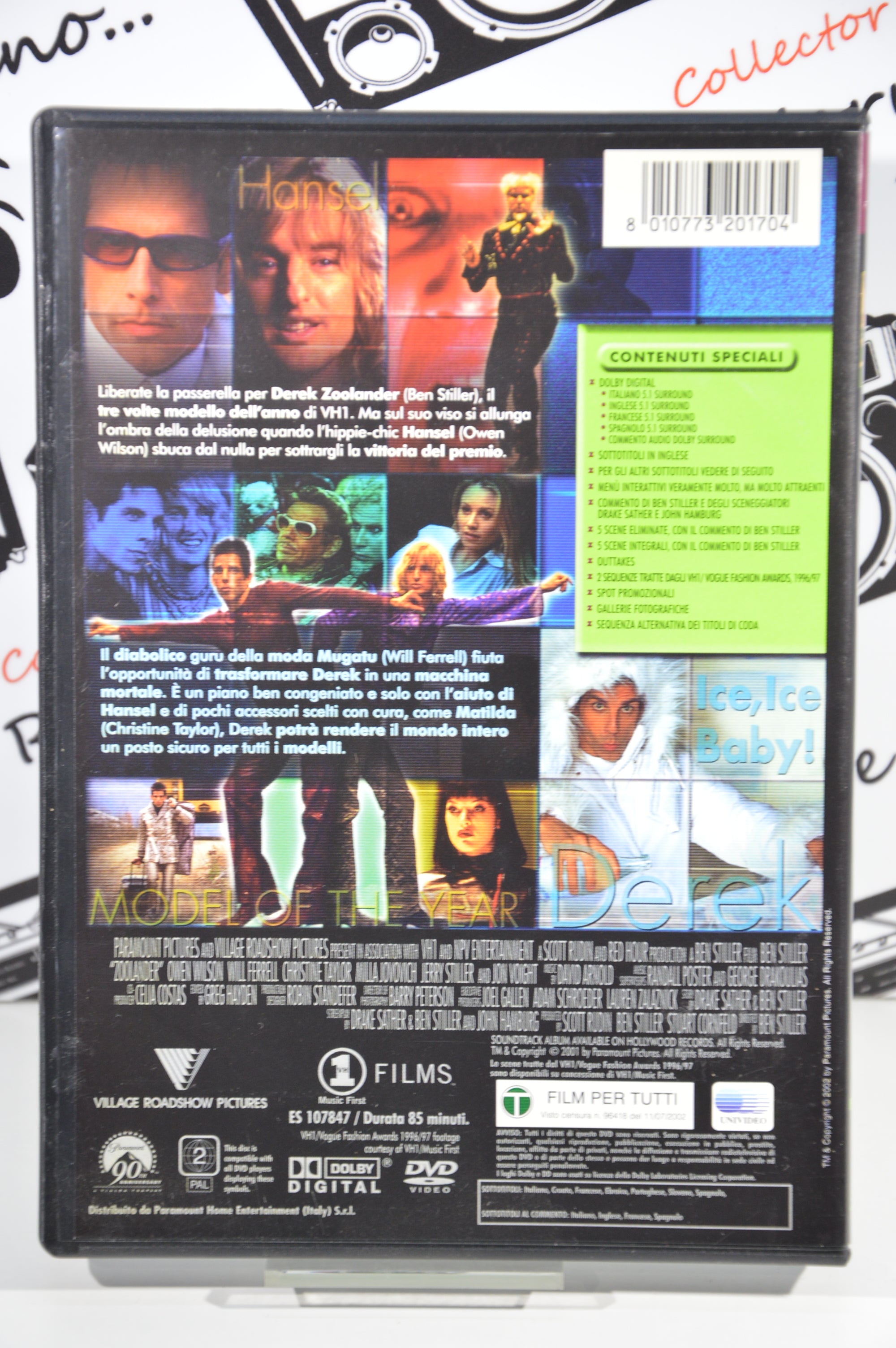 Zoolander Dvd