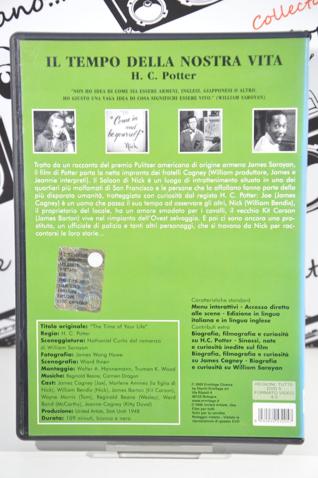 Il tempo della nostra vita Dvd