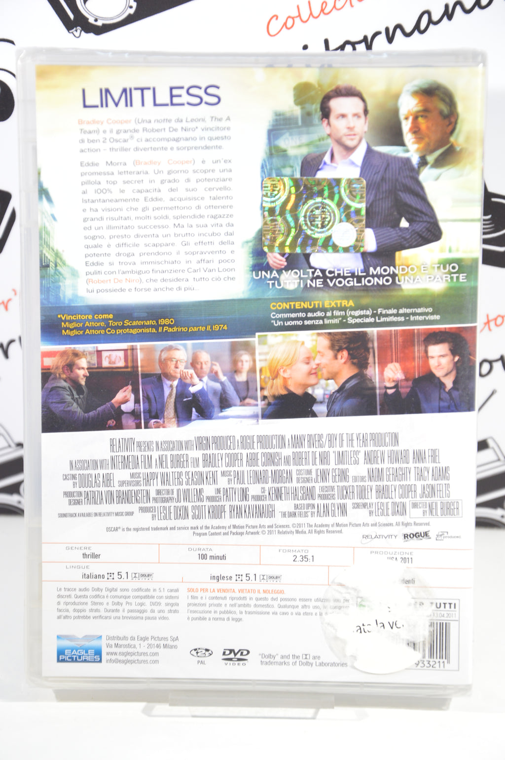 Limitless Dvd nuovo sigillato
