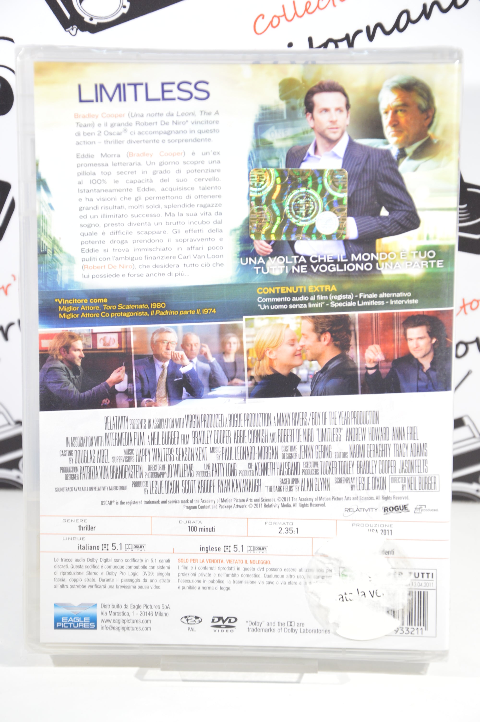 Limitless Dvd nuovo sigillato