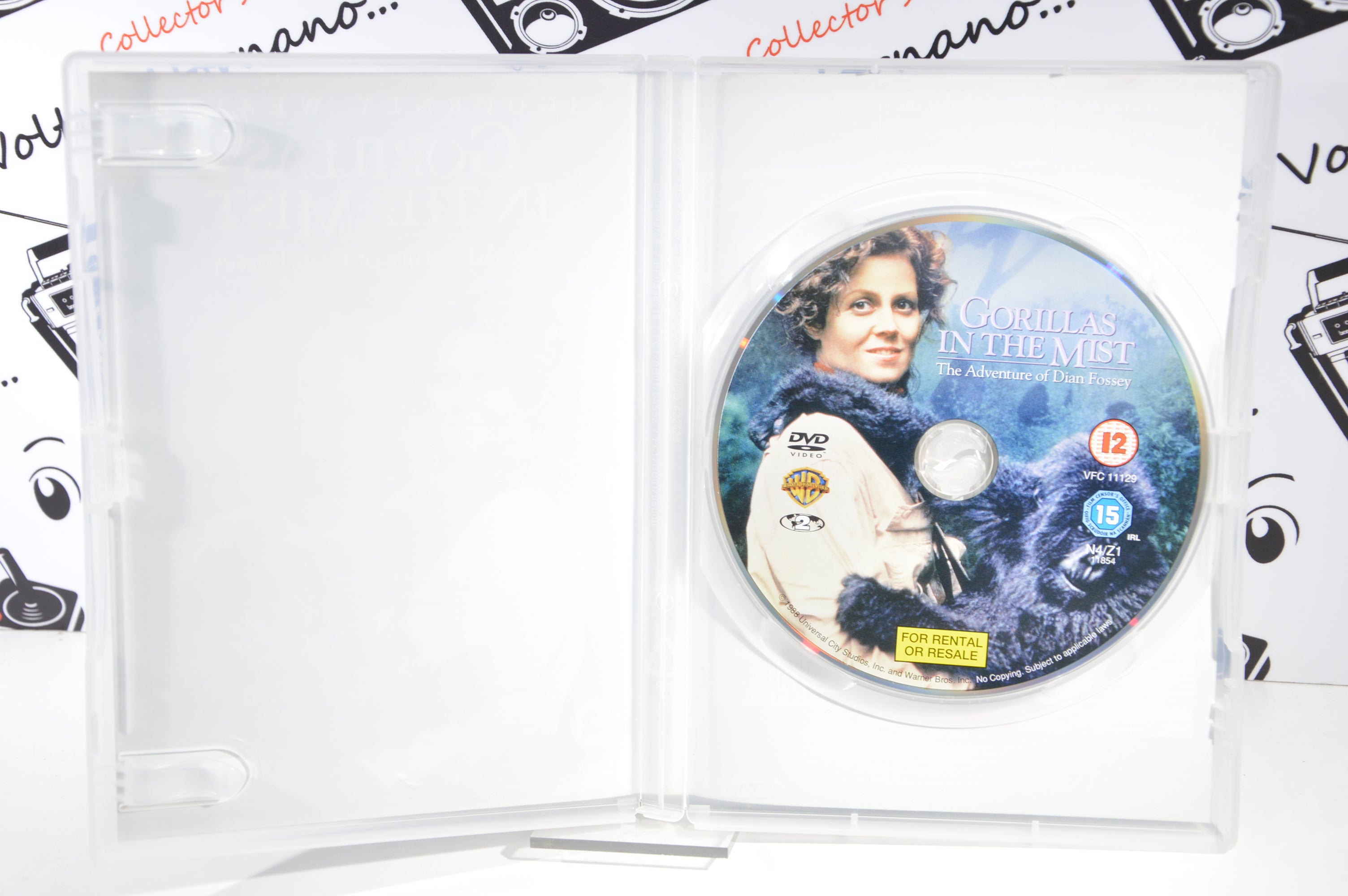 Gorillas in the mist Dvd Lingua inglese