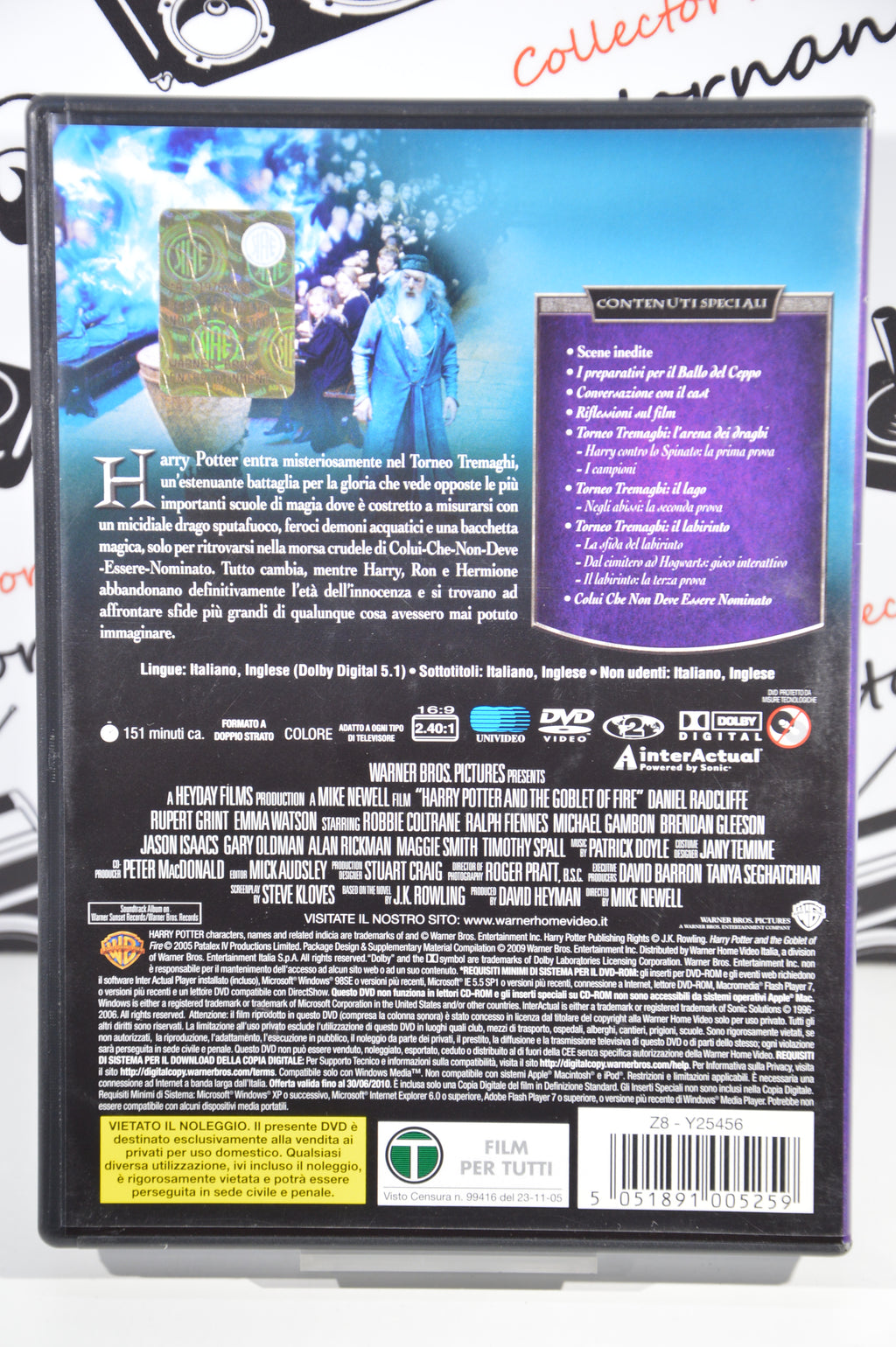 Harry Potter e il calice di fuoco edizione 2 dischi Dvd