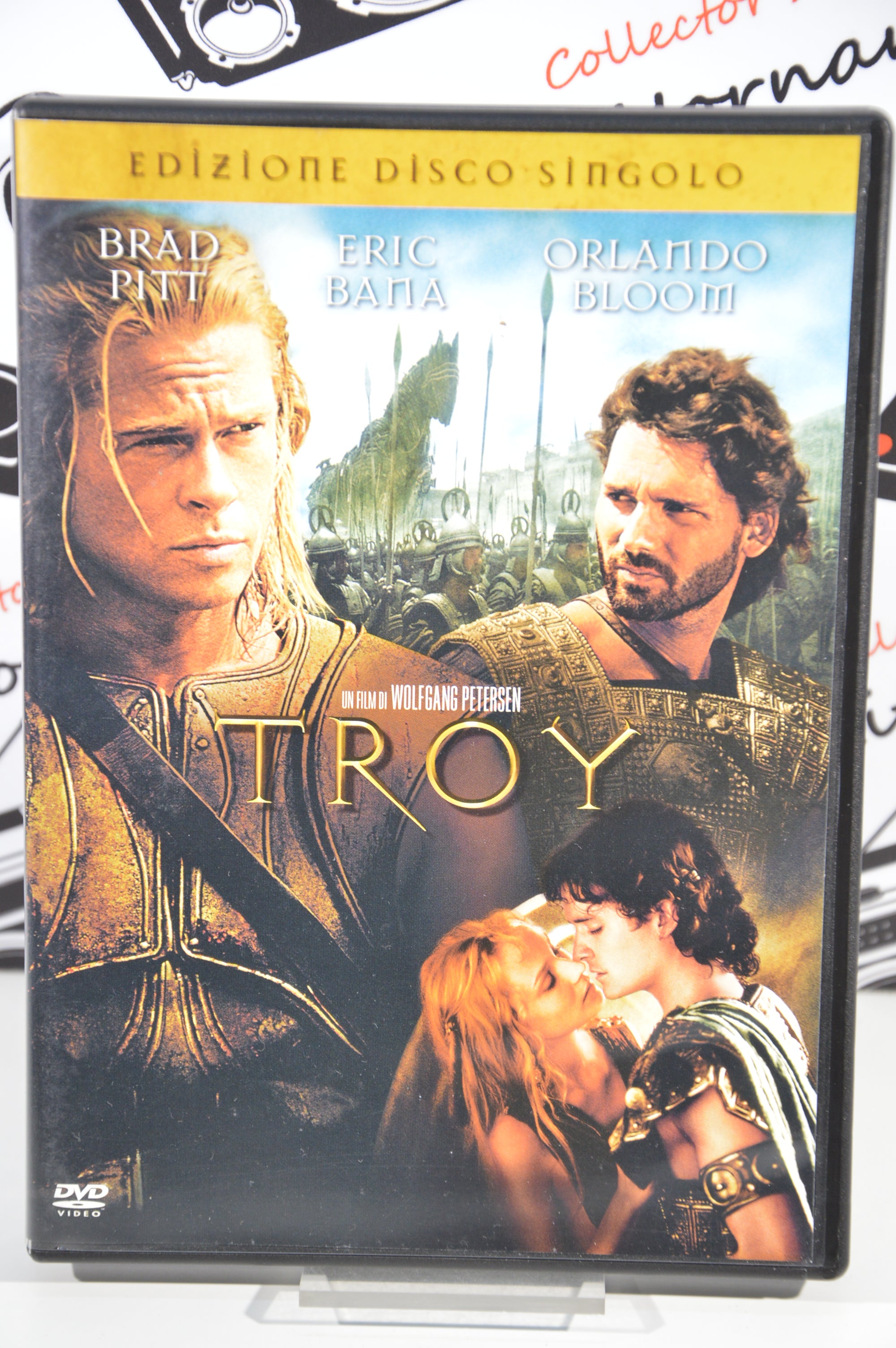 Troy edizione disco singolo Dvd