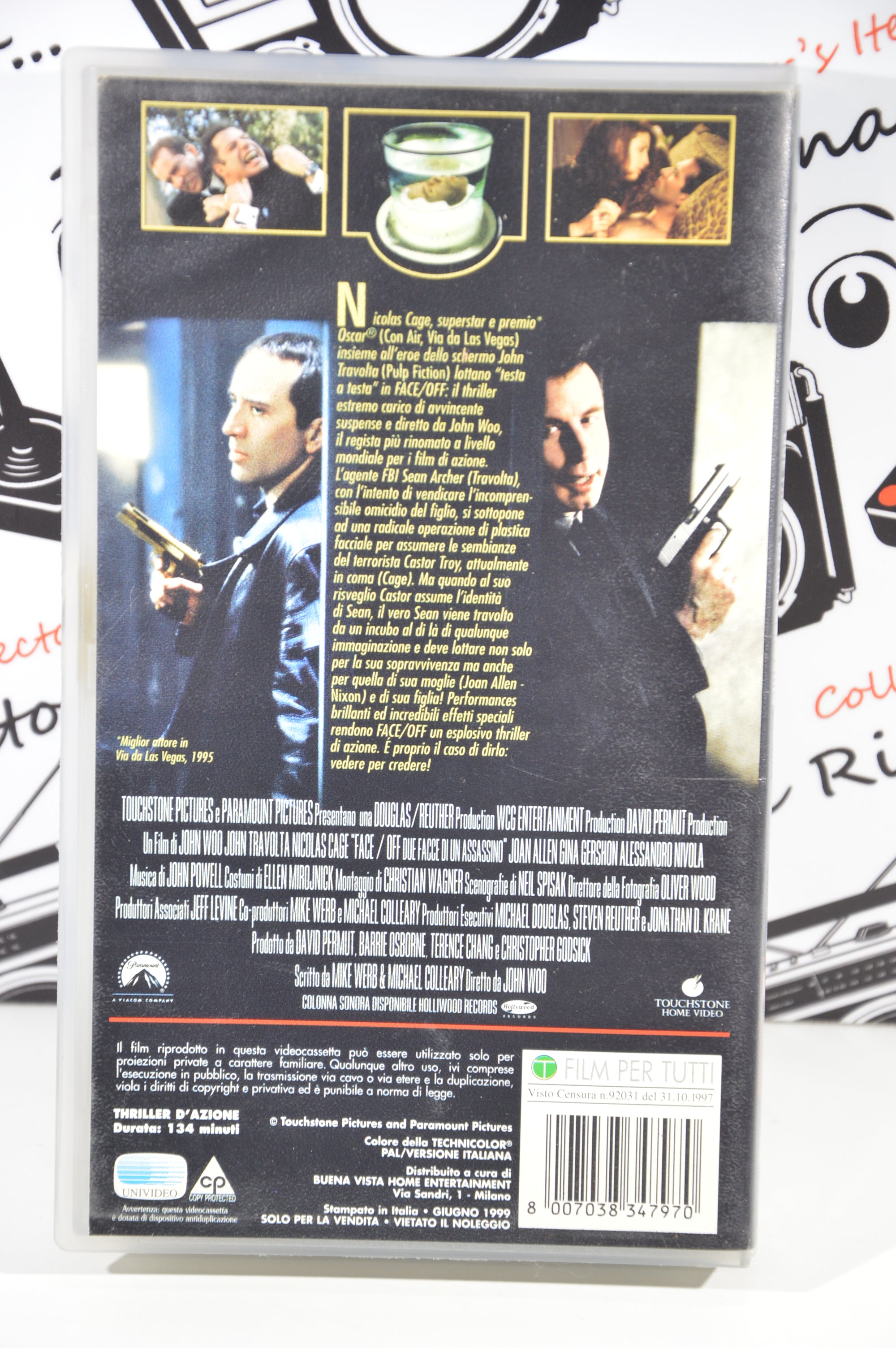 Face off VHS