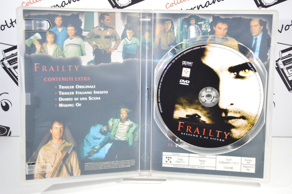Frailty nessuno è al sicuro Dvd