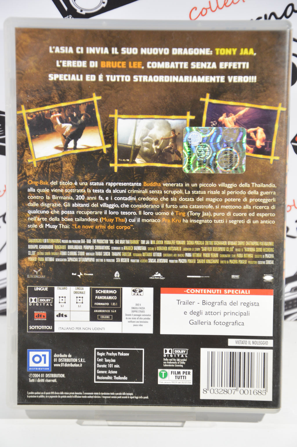 Ong Bak nato per combattere Dvd