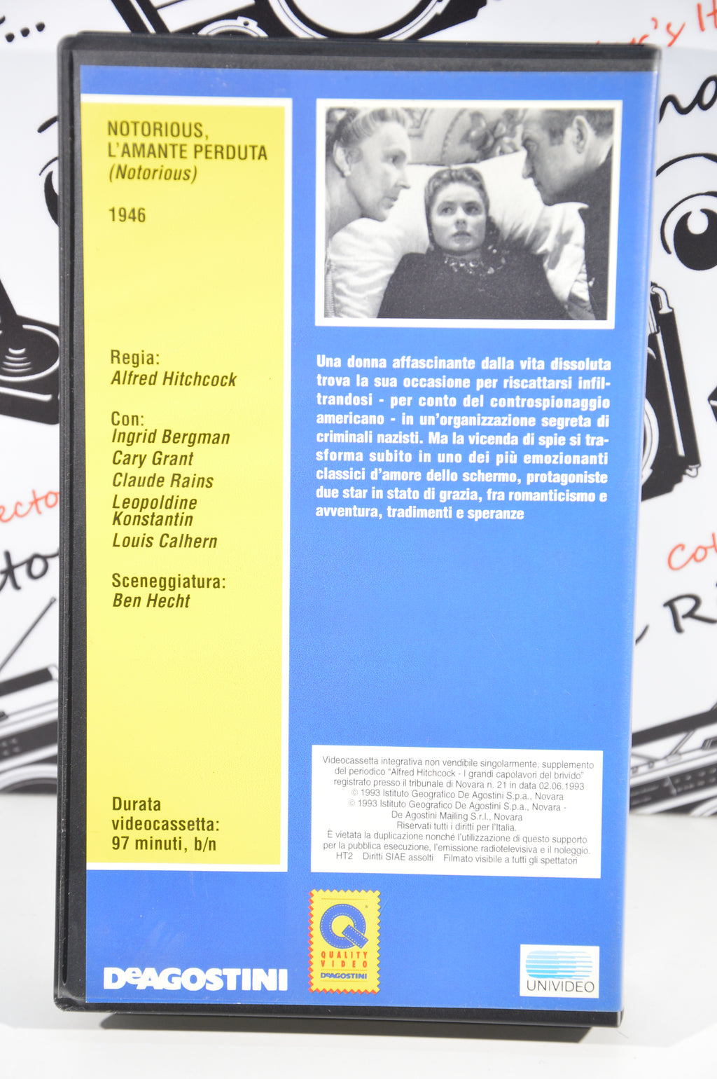 Notorious l'amante perduta VHS
