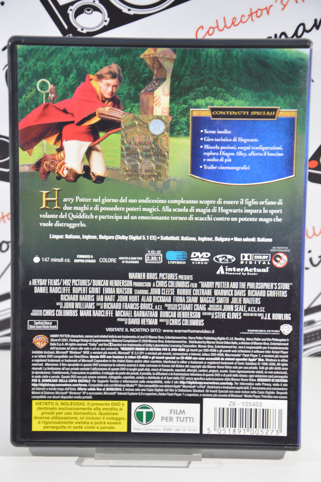 Harry Potter e la pietra filosofale edizione 2 dischi Dvd