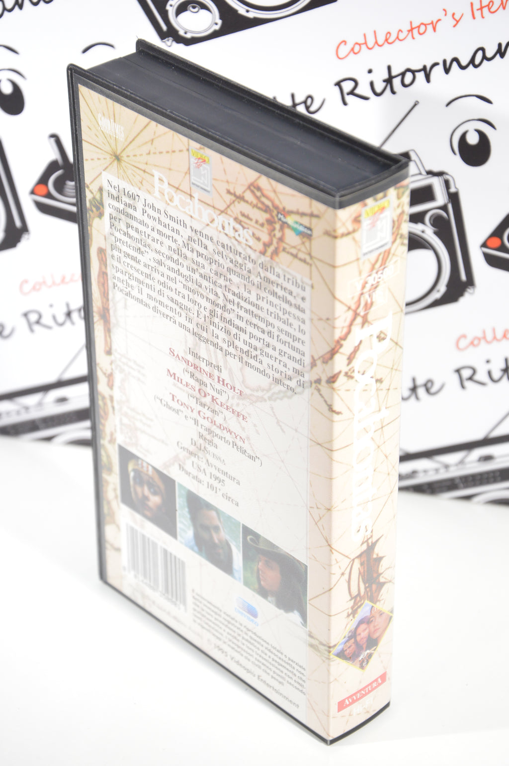 Pocahontas the legend VHS