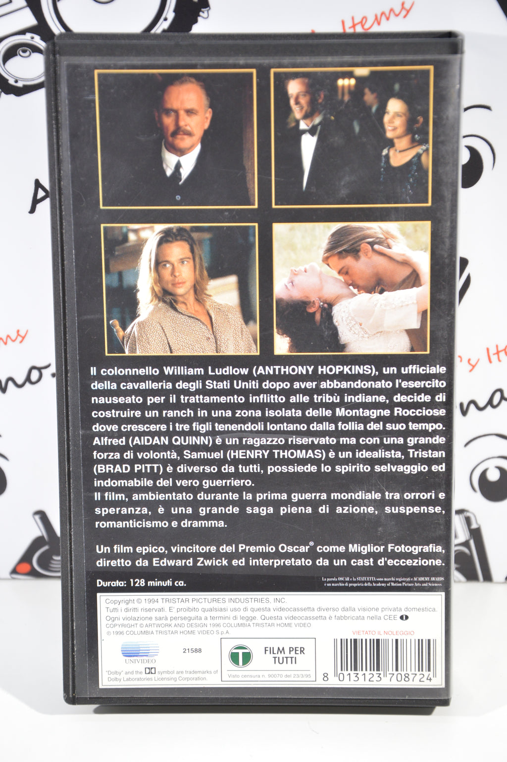 Vento di passioni VHS