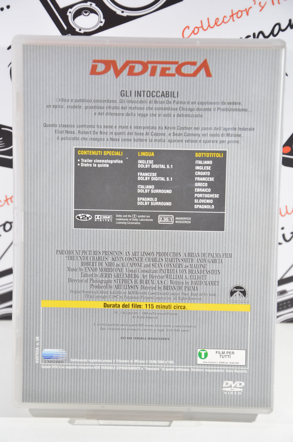 Gli intoccabili Dvd