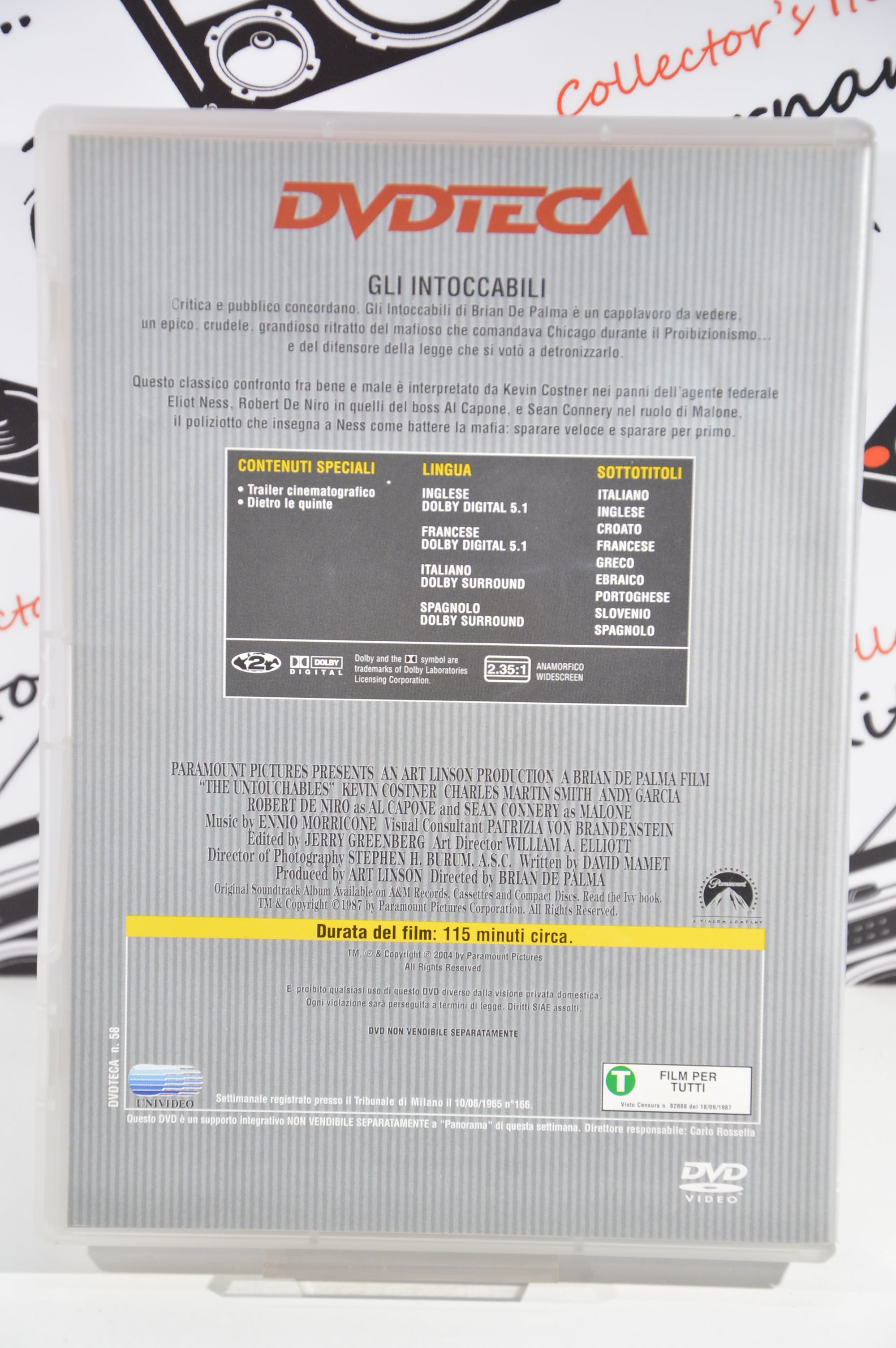 Gli intoccabili Dvd