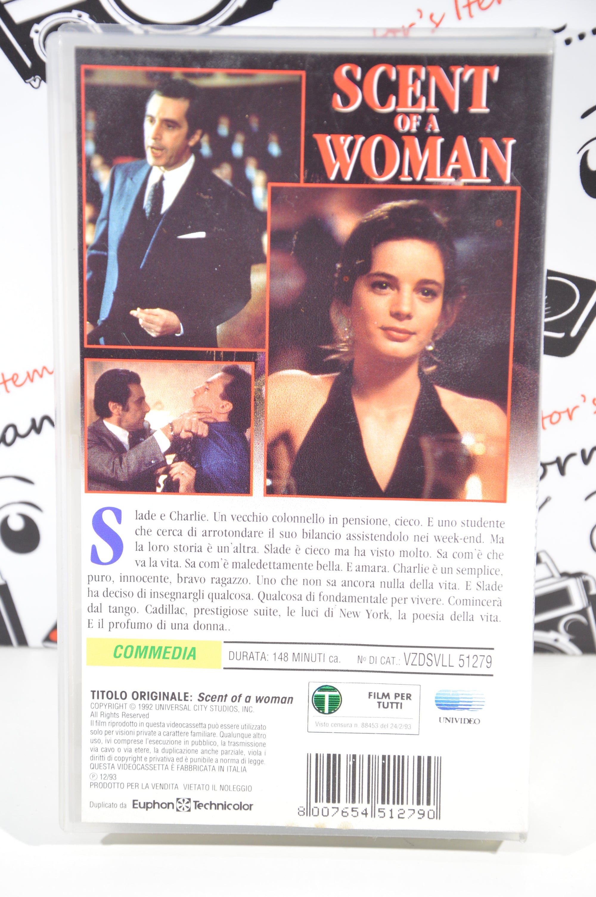 Scent of a Woman VHS