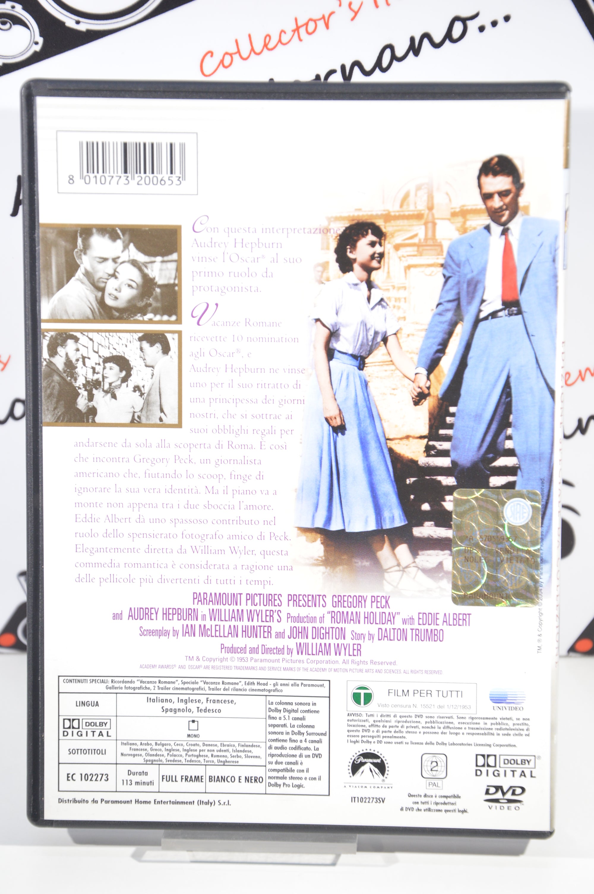 Vacanze Romane Dvd