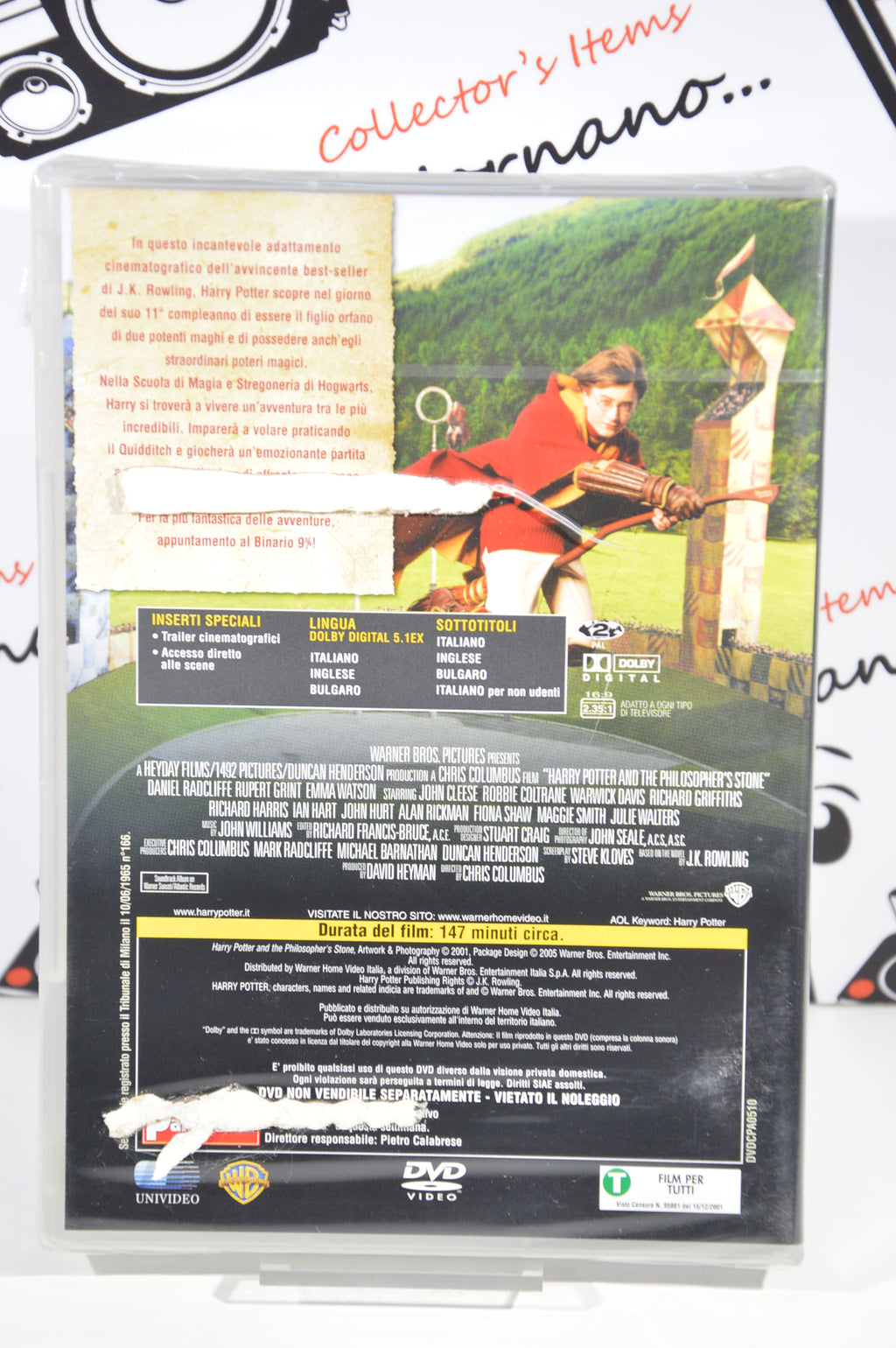 Harry Potter e la pietra filosofale Dvd nuovo sigillato
