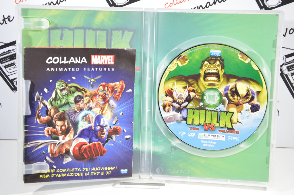 Hulk Thor vs Wolverine Dvd