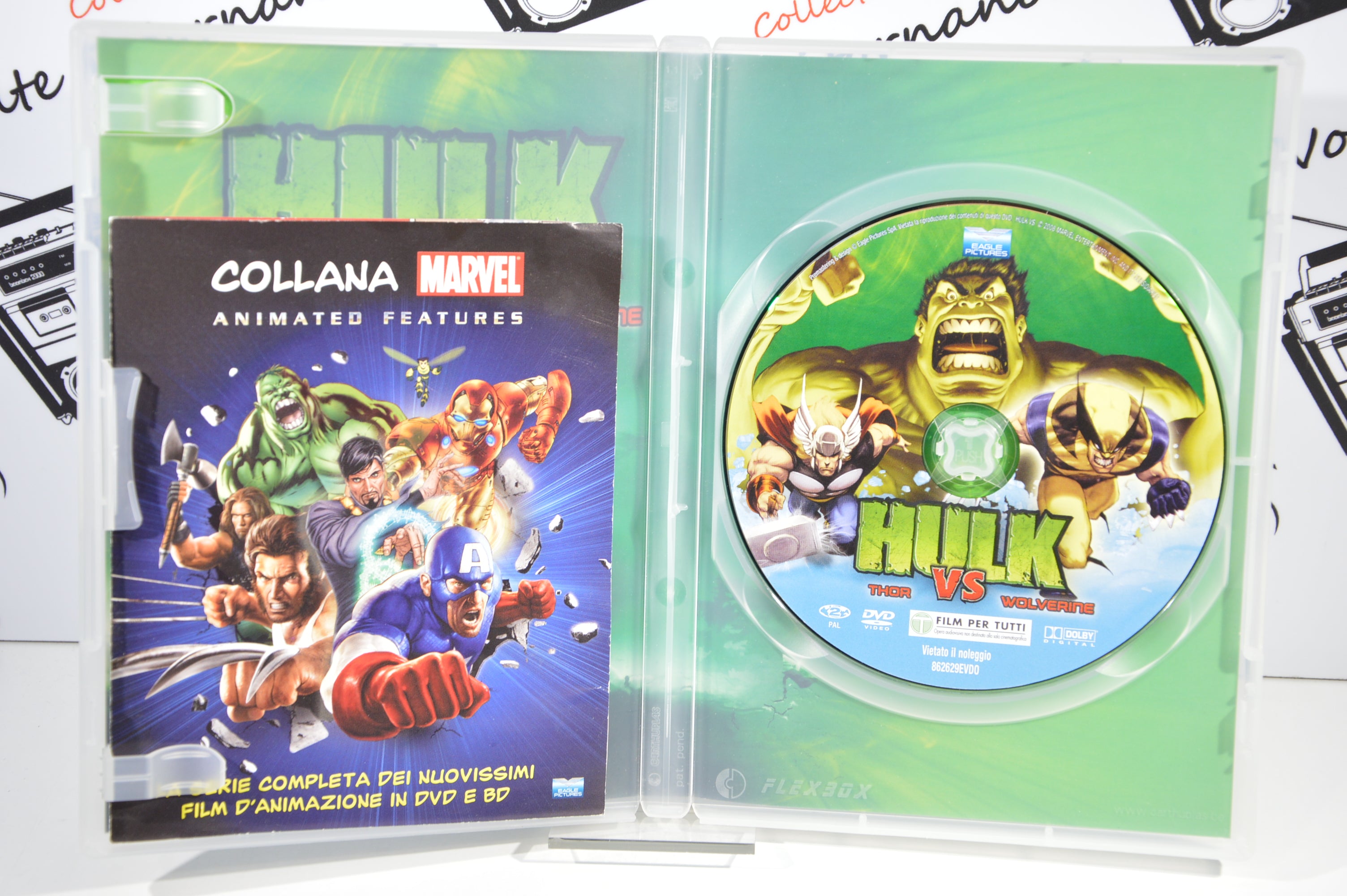 Hulk Thor vs Wolverine Dvd
