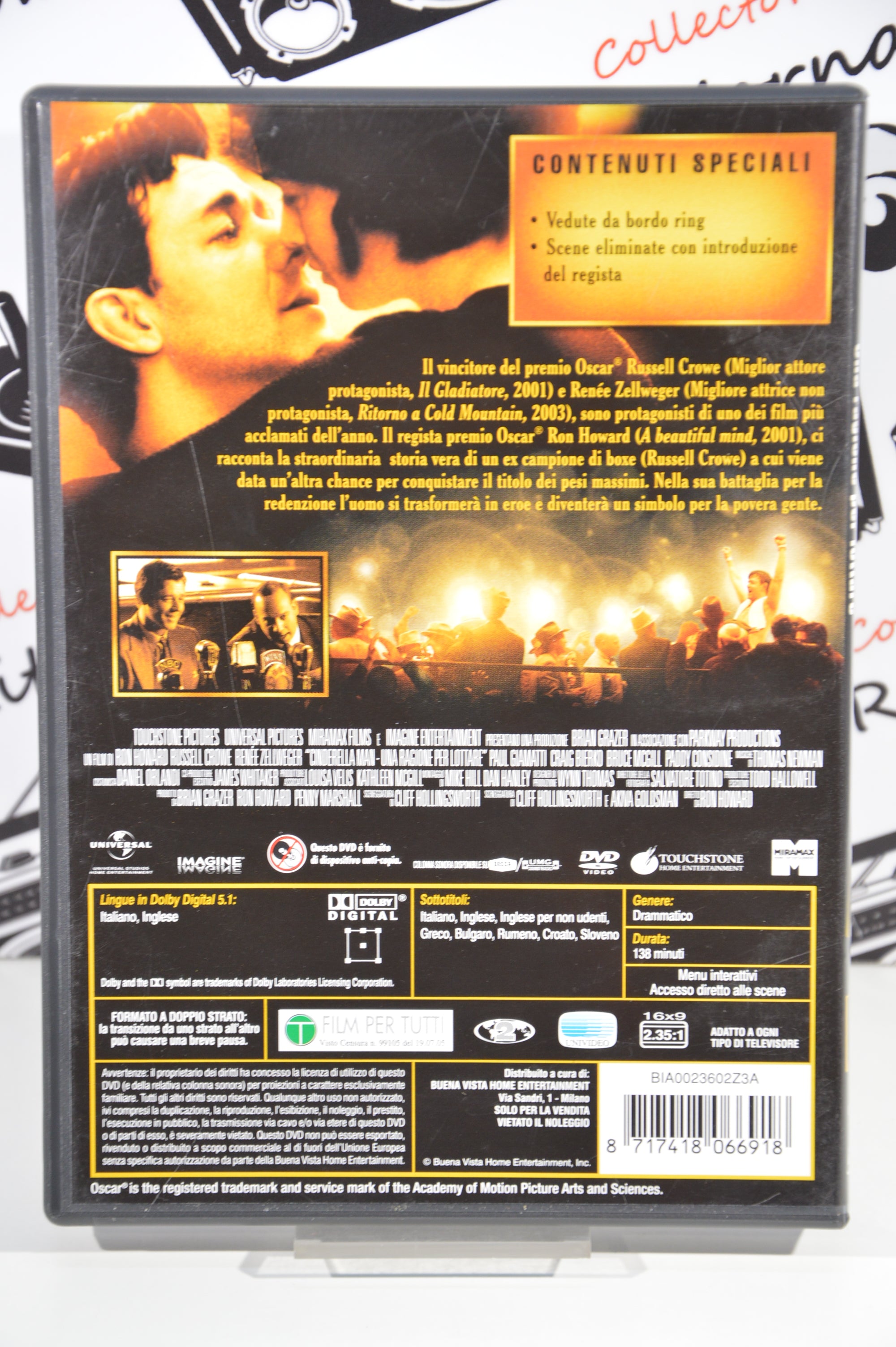 Cinderella man Una ragione per lottare Dvd