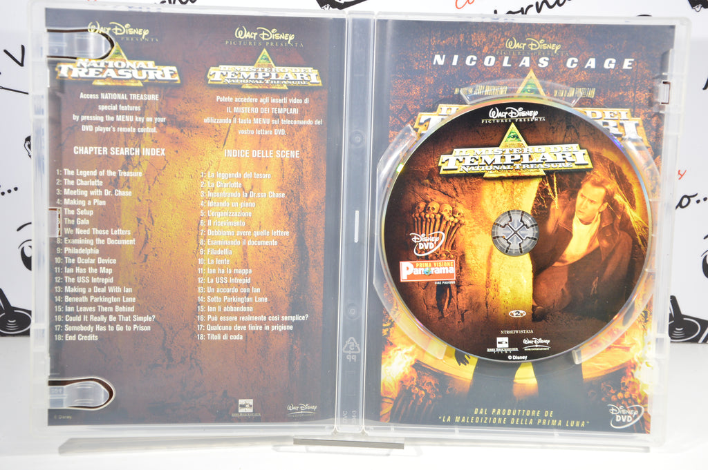 Il mistero dei Templari Dvd