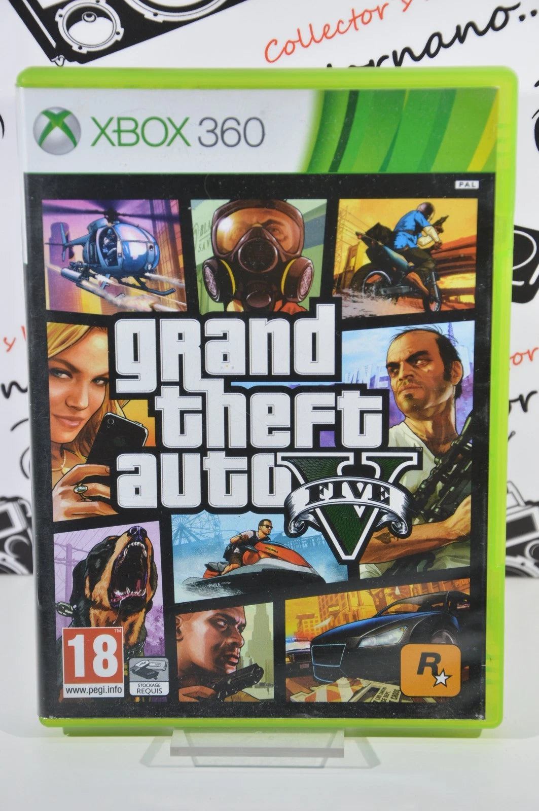 Grand Theft auto V Xbox 360 con mappa
