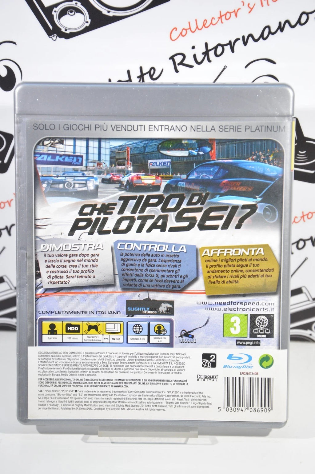 Need for speed Shift Platinum Play Station 3