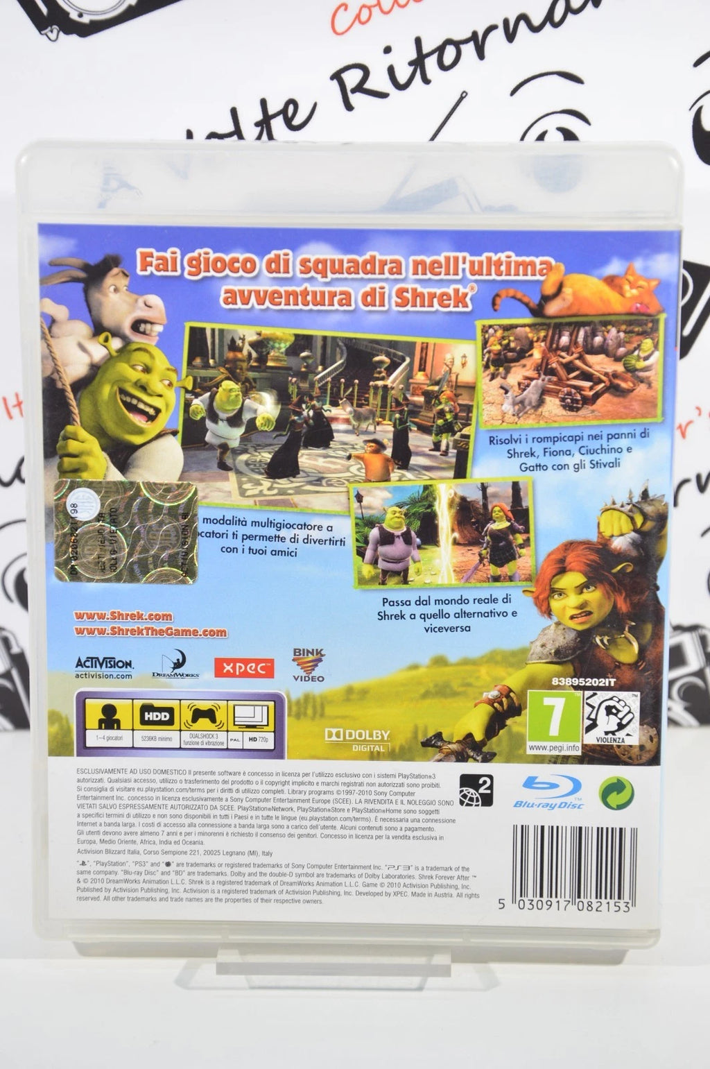Shrek e vissero felici e contenti Playstation 3