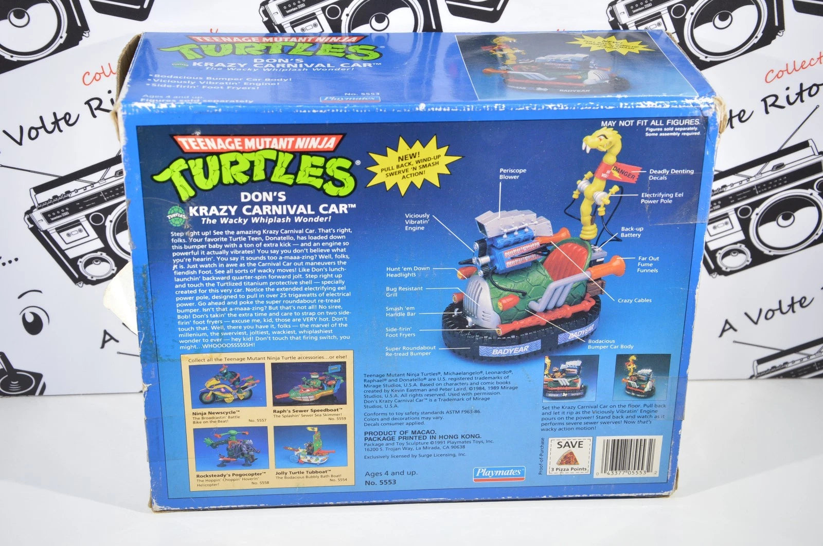 Don's Krazy carnival car Playmates 1991